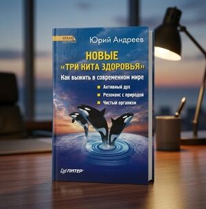Юрий Андреев Новые Три Кита Здоровья Russian Health Book VG Rare
